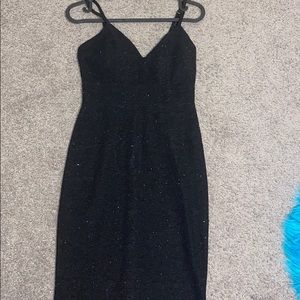 Black sparkle body con cress